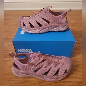 Hoka Mauve Athletic Sandals